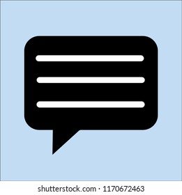 MESSAGE VECTOR ICON