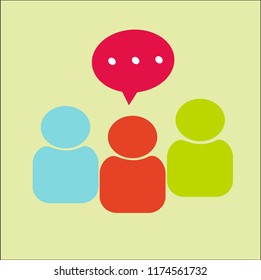 message vector icon