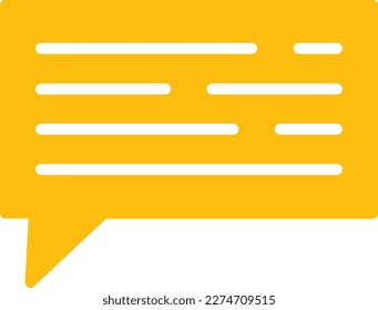 Message Vector Icon Flat Style