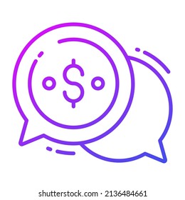 message vector icon. Illustration for graphic and web design.