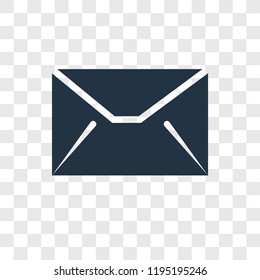 message vector icon isolated on transparent background, message transparency logo concept