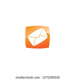 Message vector icons on a white background