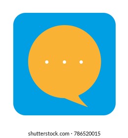 Message, vector illustration icon