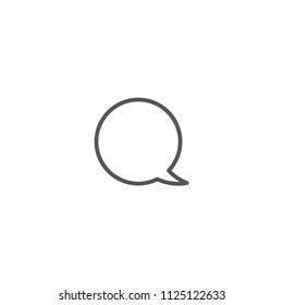 Message vector in illustration icon concept.