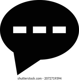message vector illustration isolated on a transparent background. glyph vector icons for concept or web graphics.