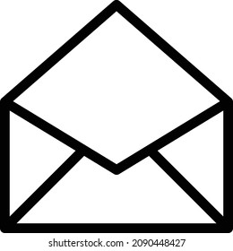 ilustración vectorial de mensaje aislada en un fondo transparente. iconos vectoriales de trazo para el concepto o gráficos web.