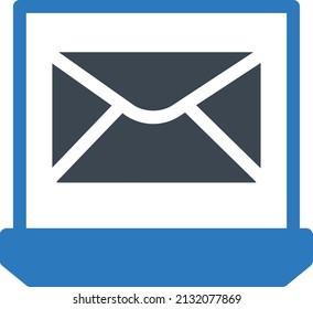 message vector illustration isolated on a transparent background. glyph vector icons for concept or web graphics.