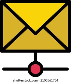 Message Vector illustration on a transparent background.Premium quality symmbols.Stroke vector icon for concept and graphic design. 
