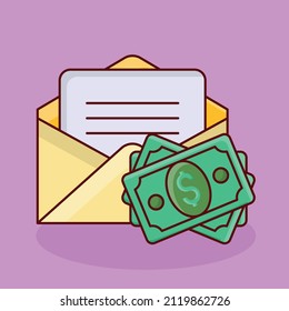 message Vector illustration on a transparent background. Premium quality symmbols. Vector line flat icons for concept and graphic design. 