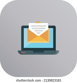 Nachricht Vektorgrafik auf transparentem Hintergrund.Hochwertige Symbole.Vektorgrafik-Flachsymbol für Konzept und Grafikdesign.
