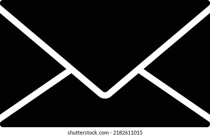 ilustración de vector de mensaje en un fondo transparente.Símbolos de calidad premium.Icono vectorial de glifos para diseño de concepto y gráfico.