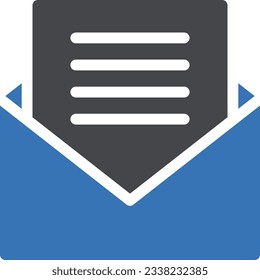 message Vector illustration on a transparent background.Premium quality symmbols.Glyphs vector icon for concept and graphic design. 
