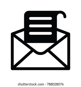 Message vector line icon, logo , symbol , mobile app , sign, illustration on background