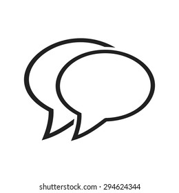 Messages, chat, communicate icon vector image. Can also be used for phone and communication. Suitable for use on web apps, mobile apps and print media.