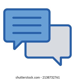 messages chat Vector icon which is suitable for commercial work and easily modify or edit it

