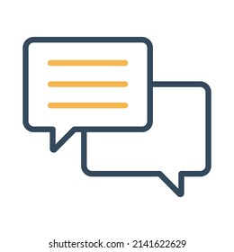 messages chat Vector icon which is suitable for commercial work and easily modify or edit it