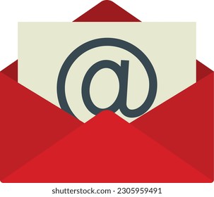 chat de burbuja de correo electrónico de mensajes