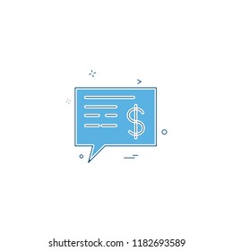 Messages icon design vector