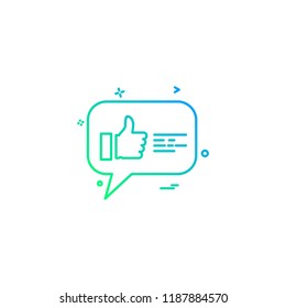 Messages icon design vector