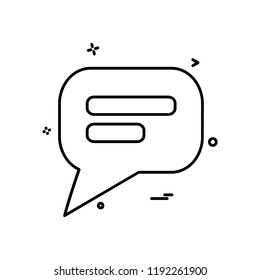 Messages icon design vector
