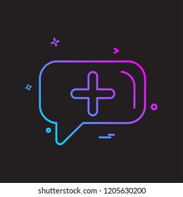 Messages icon design vector