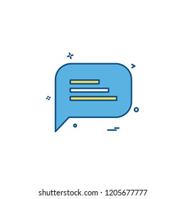 Messages icon design vector