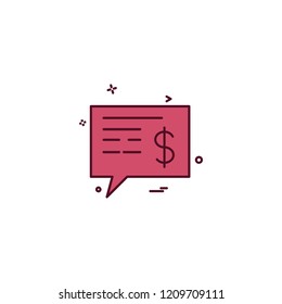 Messages icon design vector