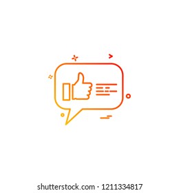 Messages icon design vector