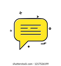 Messages icon design vector