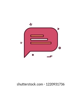 Messages icon design vector