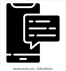Messages Icon Element For Design