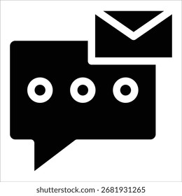 Messages Icon Element For Design