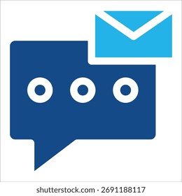 Messages Icon Element For Design