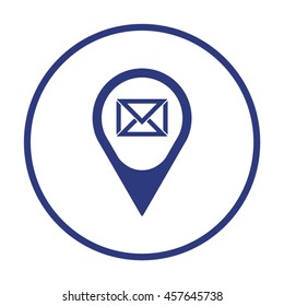  Messages  icon. Flat design.