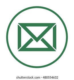  Messages  Icon. Flat design.