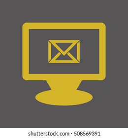  Messages  Icon. Flat design.