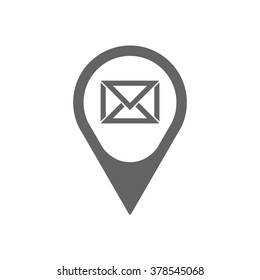  messages.   icon,  isolated. Flat  design.