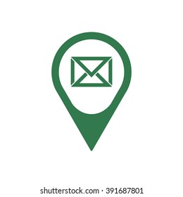   messages.   icon,  isolated. Flat  design.