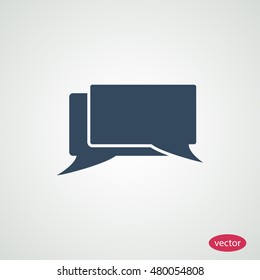 messages icon, vector best flat icon, EPS