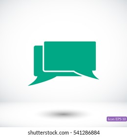 messages icon, vector best flat icon, EPS
