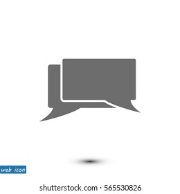 messages icon, vector best flat icon, EPS