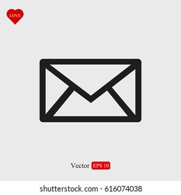 messages icon, vector best flat icon, EPS