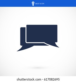messages icon, vector best flat icon, EPS