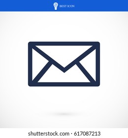 messages icon, vector best flat icon, EPS