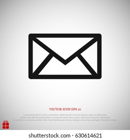 messages icon, vector best flat icon, EPS