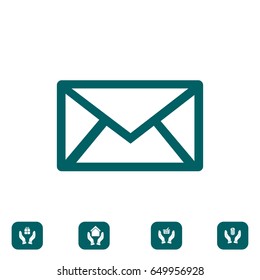 messages icon, vector best flat icon, EPS