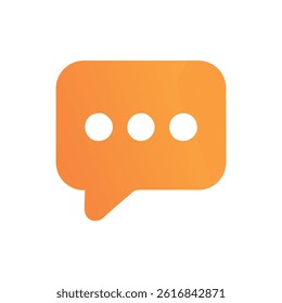A messaging bubble icon for instant chats.