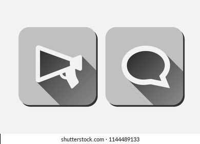 Messaging gis icon.