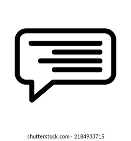Messaging-Symbol oder Logo einzeln auf Zeichen, Vektorgrafik - Vektorsymbole in hoher Qualität
