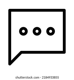 messaging icon or logo isolated sign symbol vector illustration - high quality black style vector icons
